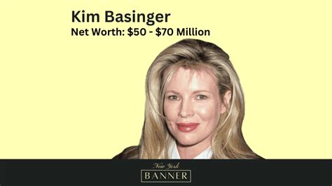 Kim Basinger’s Net Worth & Personal Info